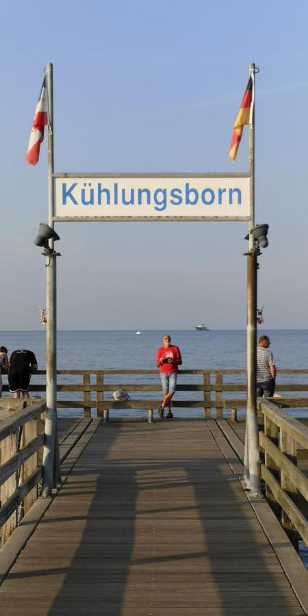 zentrale und strandnahe Ferienwohnung in Kühlungsborn Ost Exterior foto